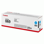 TONER CANON 069 CYAN POUR IMPRIMANTE LASER - TONER AUTHENTIQUE