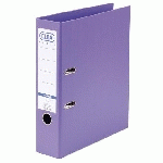 CLASSEUR À LEVIER PLASTIFIÉ OXFORD A4 - DOS 8 CM LAVANDE