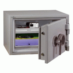 COFFRE-FORT BLINDÉ IGNIFUGÉ HARTMANN 54 LITRES SERRURE ÉLECTRONIQUE