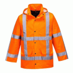 PORTWEST R460 PARKA TRAFFIC RWS ORANGE - TAILLE 4XL