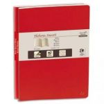 QUO VADIS DUO DE CARNETS HABANA SMOOTH BROCHURE SOUPLE 96 PAGES LIGNÉES 10X15 COUVERTURE SOUPLE ROUGE