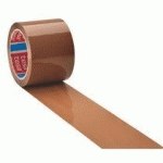 RUBAN ADHÉSIF POLYPROPYLÈNE EXTRALARGE TESA TRANSPARENT 75 MM X 66 M - LOT DE 4