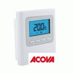 THERMOSTAT D'AMBIANCE RF-X3D RADIO FRÉQUENCE ACOVA 895570