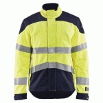 VESTE MULTINORMES INHÉRENT JAUNE FLUORESCENT/MARINE TAILLE S - BLAKLADER