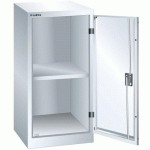 ARMOIRE BLANC PUR 500X580X1000 AVEC 1 RAYONS AMO. - LISTA