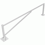 BARRIÈRE PIVOTANTE À CHEVILLER AVEC BLOCAGE - 3500MM - SCHAKE