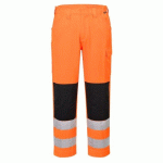 LOT DE 2 - PORTWEST ES046 ES1 ESSENTIAL PANTALON DE TRAVAIL HAUTE VISIBILITÉ ORANGE SHORT - TAILLE 38 - COURT