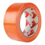 ADHESIF PVC ORANGE BARNIER