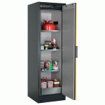 ARMOIRE QCLASSIC90-BAC-599-DROITE-ACIER-CAILLEBOTIS-JAUNE-3