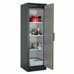 ARMOIRE SÉCURITÉ Q-PEGASUS-90 Q90.195.060.WDACR GRIS/JAUNE - ASECOS