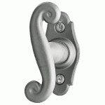 BOUTON SUR PLATINE AQUITAINE ÉPOXY GRIS FONCÉ - BOUVET - BO45PB12R