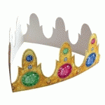 COURONNE DES ROIS MAGES 8X59 CM CARTON QUADRICHOMIE (VENDU PAR 100)