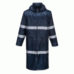 LOT DE 2 - PORTWEST F438 MANTEAU DE PLUIE IONA MARINE - TAILLE XL