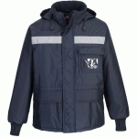 PARKA MATELASSÉE POUR FRIGORISTE CS10 BLEU FONCÉ XXL - PORTWEST