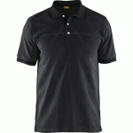 POLO BICOLORE NOIR/GRIS FONCÉ TAILLE XXXL - BLAKLADER