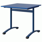 TABLE MALIBU 80X80 T6 DL STRA ABS BLEU U525/BLEU 5005 - MANUTAN EXPERT