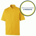 VESTE DE CUISINE HOMME JAUNE MIKASI T.L