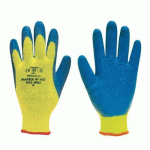 12 PAIRES DE GANTS THERMIQUES HAUTE VISIBILITÉ EN LATEX TAILLE 7 - POLYCO