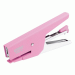 AGRAFEUSE PINCE RAPID BÉBÉ 58 ROSE - AGRAFES 8/4 - CAPACITÉ DE 15 FEUILLES