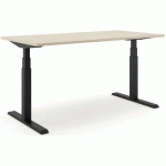 BUREAU RÉGLABLE STEELFORCE PRO 470 SLS 180 CM - NOIR CHÊNE - ACTIFORCE
