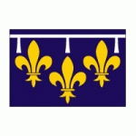 DRAPEAU ORLÉANAIS : DIMENSIONS - 40 X 60 CM