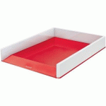 LOT DE 2 - CORBEILLE À COURRIER WOW DUO COLOUR, A4, ROUGE