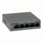 NETGEAR GS305 NON-GÉRÉ L2 GIGABIT ETHERNET (10/100/1000) NOIR