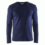 T-SHIRT MANCHES LONGUES MARINE TAILLE XXL - 331410328900XXL - BLAKLADER