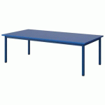 TABLE MALIBU 160X80 T1 4P STRA ABS BLEU U525/BLEU 5005