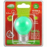 AMPOULE LED GLOBE E27 1W VERT VISION-EL 7620B