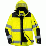 BLOUSON HAUTE-VISIBILITÉ 3-EN-1 PRO C469 NOIR/JAUNE XXXL - PORTWEST