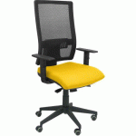 CHAISE DE BUREAU HORNA - JAUNE - PIQUERAS Y CRESPO