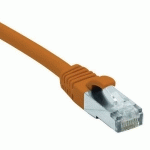 CORDON RJ45 CATÉGORIE 6 F/UTP LSOH SNAGLESS ORANGE - 10 M - CUC