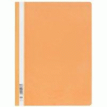 LOT DE 50 - CHEMISE À LAMELLE, A4, PP, ORANGE