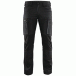 PANTALON DE TRAVAIL SERVICES STRETCH NOIR TAILLE 38C - BLAKLADER