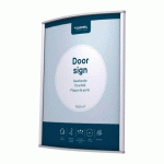 PLAQUE DE PORTE, 150 X 200 MM, ARGENT