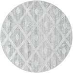 ALLOTAPIS - TAPIS SCANDINAVE ROND VITI GRIS Ø 120 - GRIS