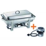 CHAFING DISH GN 1/1 CHAFING DISH GN 1/1 AVEC PLAQUE ELECTRIQUE
