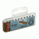 MOB 1 BOÎTE DE 10 EMBOUTS - TORX