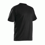 T-SHIRTS COL ROND PACK X5 NOIR TAILLE 4XL - BLAKLADER