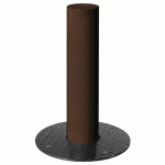 BORNE RÉTRACTABLE BARCELONE Ø 16 CM - MARRON 8017 - PROCITY