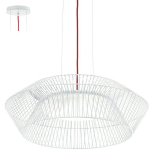 EGLO - SUSPENSION LED PIASTRE BLANC, LED MAX. 18W