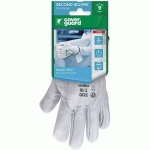 GANTS DE MANUTENTION EUROSTRONG 2220 FLEUR VACHETTE - ECRU - 10 - COVERGUARD
