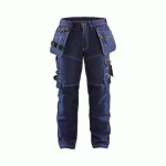 PANTALON DE TRAVAIL ARTISAN+ STRETCH BLEU FONCÉ D120 - BLAKLADER