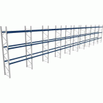 RACK 1 DÉPART + 9 SUIVANTS LXLXH 2700X28400X5000 1000KG 3 NIV - BITO