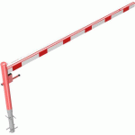 BARRIÈRE PIVOTANTE AVEC CÂBLE À BÉTONNER AVEC SERRURE-3500MM - SCHAKE