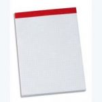 HAMELIN BLOC SANS COUVERTURE 56 GRAMMES FORMAT 14,8X21 CM RÉGLURE 5X5 35-12-06