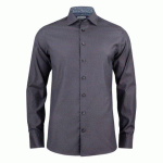 J.HARVEST & FROST PB142 OXFORD CHEMISE REGULAR FIT HOMMES GRIS - TAILLE M