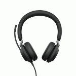JABRA EVOLVE2 40 SE CASQUE AVEC FIL ARCEAU APPELS/MUSIQUE USB TYPE-C NOIR