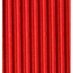 LOT DE 5 - CARTON ONDULÉ,ROULEAU MOYENNE CANNELURE 300G/M2 AU FORMAT 50X70CM - ROUGE